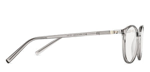Grey Round Full Rim Unisex Eyeglasses by John Jacobs-144382