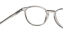Load image into Gallery viewer, Grey Round Full Rim Unisex Eyeglasses by John Jacobs-144382