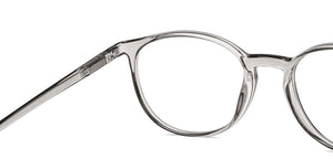 Grey Round Full Rim Unisex Eyeglasses by John Jacobs-144382