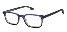 Load image into Gallery viewer, Blue Rectangle Full Rim Unisex Eyeglasses by John Jacobs-113117