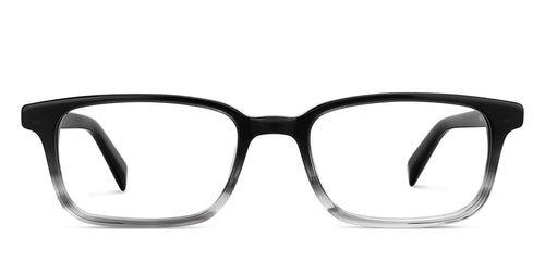 Grey Rectangle Full Rim Unisex Eyeglasses by John Jacobs-117022