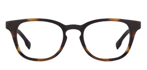 Black Wayfarer Full Rim Unisex Eyeglasses by John Jacobs-113122