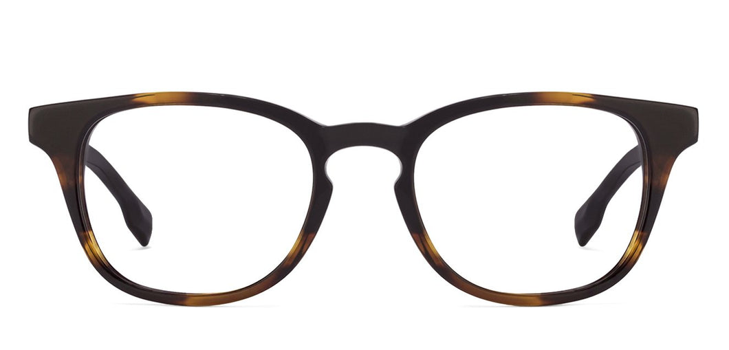 Black Wayfarer Full Rim Unisex Eyeglasses by John Jacobs-113122