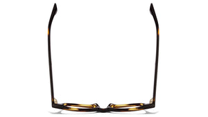 Black Wayfarer Full Rim Unisex Eyeglasses by John Jacobs-113122