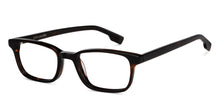 Load image into Gallery viewer, Black Rectangle Full Rim Unisex Eyeglasses by John Jacobs-131241