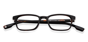 Black Rectangle Full Rim Unisex Eyeglasses by John Jacobs-131241