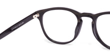 Load image into Gallery viewer, Black Round Full Rim Unisex Eyeglasses by John Jacobs Computer Glasses-141793