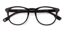 Load image into Gallery viewer, Black Round Full Rim Unisex Eyeglasses by John Jacobs Computer Glasses-141793