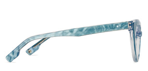 Blue Cat Eye Full Rim Women Eyeglasses by John Jacobs Computer Glasses-142073