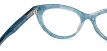 Load image into Gallery viewer, Blue Cat Eye Full Rim Women Eyeglasses by John Jacobs Computer Glasses-142073