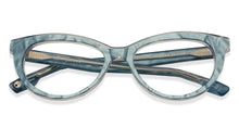Load image into Gallery viewer, Blue Cat Eye Full Rim Women Eyeglasses by John Jacobs Computer Glasses-142073