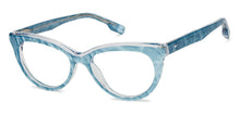 Load image into Gallery viewer, Blue Cat Eye Full Rim Women Eyeglasses by John Jacobs Computer Glasses-142073