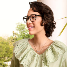 Load image into Gallery viewer, Grey Round Full Rim Unisex Eyeglasses by John Jacobs Computer Glasses-141783