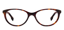 Load image into Gallery viewer, Brown Cat Eye Full Rim Women Eyeglasses by John Jacobs Computer Glasses-142146