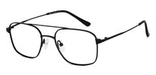 Load image into Gallery viewer, Black Wayfarer Full Rim Unisex Eyeglasses by John Jacobs-149419