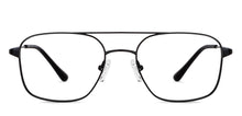 Load image into Gallery viewer, Black Wayfarer Full Rim Unisex Eyeglasses by John Jacobs-149419