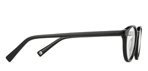 Black Round Full Rim Unisex Eyeglasses by John Jacobs Computer Glasses-141732
