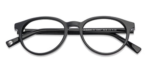 Black Round Full Rim Unisex Eyeglasses by John Jacobs Computer Glasses-141732