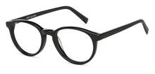 Load image into Gallery viewer, Black Round Full Rim Unisex Eyeglasses by John Jacobs Computer Glasses-141732