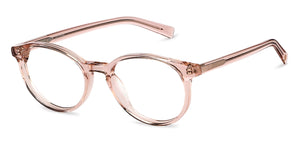 Pink Round Full Rim Unisex Eyeglasses by John Jacobs Computer Glasses-141733
