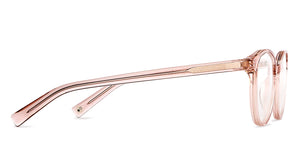 Pink Round Full Rim Unisex Eyeglasses by John Jacobs Computer Glasses-141733