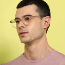 Load image into Gallery viewer, Pink Round Full Rim Unisex Eyeglasses by John Jacobs Computer Glasses-141733