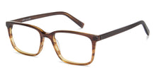 Load image into Gallery viewer, Brown Rectangle Full Rim Unisex Eyeglasses by John Jacobs-144599