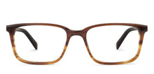 Load image into Gallery viewer, Brown Rectangle Full Rim Unisex Eyeglasses by John Jacobs-144599