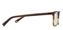 Load image into Gallery viewer, Brown Rectangle Full Rim Unisex Eyeglasses by John Jacobs-144599