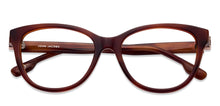 Load image into Gallery viewer, Brown Cat Eye Full Rim Women Eyeglasses by John Jacobs Computer Glasses-140782