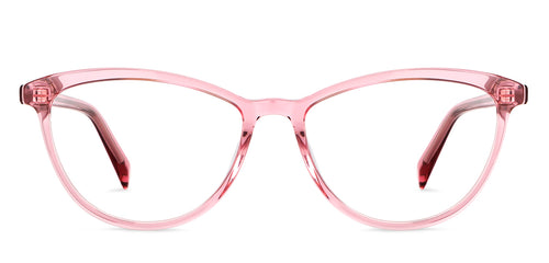 Pink Cat Eye Full Rim Women Eyeglasses by John Jacobs JJ-134235