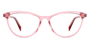 Pink Cat Eye Full Rim Women Eyeglasses by John Jacobs JJ-134235