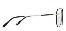 Load image into Gallery viewer, Black Aviator Full Rim Unisex Eyeglasses by John Jacobs Computer Glasses-141754