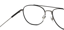 Load image into Gallery viewer, Black Aviator Full Rim Unisex Eyeglasses by John Jacobs-147702