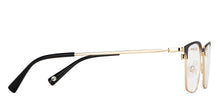 Load image into Gallery viewer, Black Rectangle Full Rim Unisex Eyeglasses by John Jacobs-147704