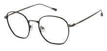 Load image into Gallery viewer, Black Hexagonal Full Rim Unisex Eyeglasses by John Jacobs-128666