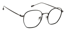 Load image into Gallery viewer, Black Hexagonal Full Rim Unisex Eyeglasses by John Jacobs-128666