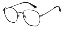 Load image into Gallery viewer, Gunmetal Round Full Rim Unisex Eyeglasses by John Jacobs-147706