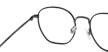 Load image into Gallery viewer, Gunmetal Round Full Rim Unisex Eyeglasses by John Jacobs-147706