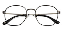 Load image into Gallery viewer, Gunmetal Round Full Rim Unisex Eyeglasses by John Jacobs-147706