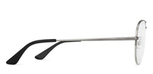 Load image into Gallery viewer, Gold Aviator Half Rim Unisex Eyeglasses by John Jacobs Computer Glasses-141737