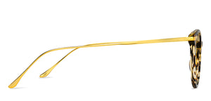 Brown Round Full Rim Unisex Eyeglasses by John Jacobs Computer Glasses-142173