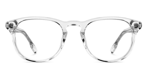 Transparent Round Full Rim Unisex Eyeglasses by John Jacobs JJ-136188