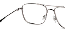 Load image into Gallery viewer, Black Rectangle Full Rim Unisex Eyeglasses by John Jacobs-148771