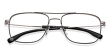 Load image into Gallery viewer, Black Rectangle Full Rim Unisex Eyeglasses by John Jacobs-148771
