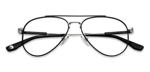 Load image into Gallery viewer, Black Aviator Full Rim Unisex Eyeglasses by John Jacobs Online-148773