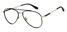 Load image into Gallery viewer, Black Aviator Full Rim Unisex Eyeglasses by John Jacobs-148774