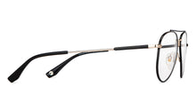 Load image into Gallery viewer, Black Aviator Full Rim Unisex Eyeglasses by John Jacobs-148774