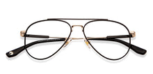 Load image into Gallery viewer, Black Aviator Full Rim Unisex Eyeglasses by John Jacobs-148774