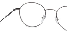 Load image into Gallery viewer, Gunmetal Round Full Rim Unisex Eyeglasses by John Jacobs-137362